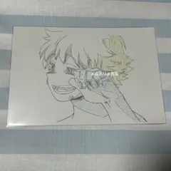 僕のヒーローアカデミア ヒロアカ 複製原画 ポストカード 轟燈矢 ②