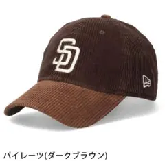 ニューエラ 9TWENTY コーデュロイ キャップ 　ブラウンのサムネイル