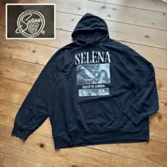 SELENA オフィシャル ビッグシルエット 裏起毛 スウェット パーカー