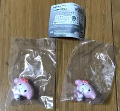 ガチャガチャ　2点セット　ハグコット サンリオキャラクターズ パールVer.