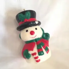 雪だるまキャンドル 約10cm