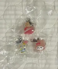 ウサハナ　マイメロ　マロンクリーム　ゆるっとめじるしアクセサリー ガチャ