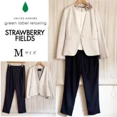 GREEN LABEL RELAXINGジャケットフォーマルパンツスーツ38