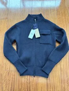 別注　MAISONFLANEUR ×shipsジッフアップセーター　ネイビーのサムネイル