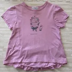KUMIKYOKU ピンク Tシャツ　組曲　トップス