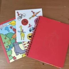 HERMES ノベルティ ノート&ステッカーセット