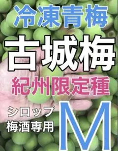 2416❄️冷凍クール便　青梅「冷凍古城梅」Mサイズ2kg 梅酒 シロップのサムネイル