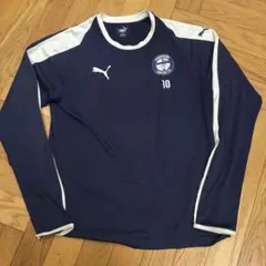 鹿児島ユナイテッドFC Puma 長袖シャツ L ネイビー 10番