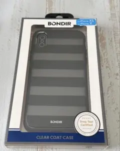 BONDIR iPhone X / XS用 ブラックストライプケース　カバー