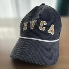RVCA コーディロイキャップ ネイビー