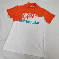 Munsingwear モックネックシャツ 半袖 バイカラー L - メルカリ