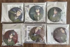 進撃の巨人 缶バッジセット 6個