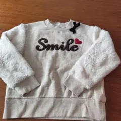 フリース スウェットトレーナー Smile