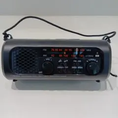 ドリテック dretec さすだけ充電ラジオライト3 ブラック PR-323RBのサムネイル