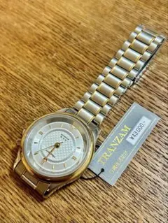 新品 未使用 TRANZAM トランザム メンズ クォーツ 腕時計 稼働品