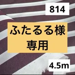 【ふたるる様】814/4.5m
