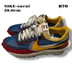人気品！ NIKE sacai LD WAFFLE ワッフル 29.0cm 青赤