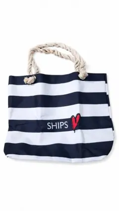 SHIPS ストライプ トートバッグのサムネイル