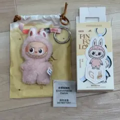 POPMART イニシャルラブブ Ｇ ぬいぐるみペンダント