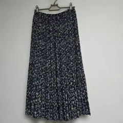 Honeys ロングプリーツスカート ゴム入り Lサイズ