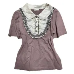 axesfemme半袖ブラウス フェアリーグランジ Y2K 森ガール Y2K