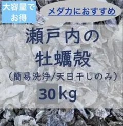 香川県産牡蠣殻(簡易洗浄/天日干し) 水質浄化 新品未使用 30kg 香川県産牡蠣殻(簡易洗浄/天日干し) 水質浄化 新品未使用 30kg - メルカリ