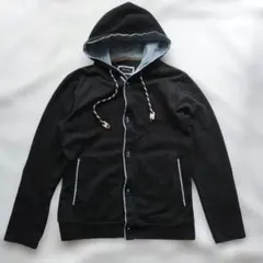 y2k パーカー ボタン nota bene 水玉 フード　 カットソー