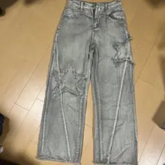 SHEIN スターデザイン デニムパンツ