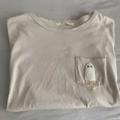 Bleu Bleuet ブルーブルーエ メジェド Tシャツ ポケット刺繍