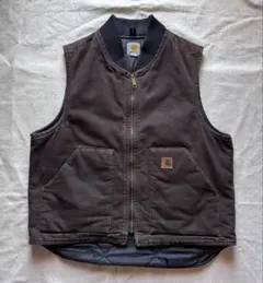 カーハート Carhartt ダックベスト ブラック フェード ボロ 雰囲気系 楽天市場】Carhartt カーハート #V01 MEN'S DUCK VEST ARCTIC-QUILT