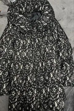 rienda レース　 ダウンジャケット