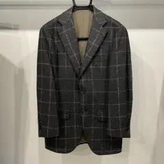 <美品>Brilla per il gusto ネイビー ウールジャケット 42 Brilla per il gusto（ブリッラ ペル イル グスト）【別注