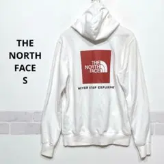 THE NORTH FACE バックプリント 裏起毛 パーカー ホワイトH887