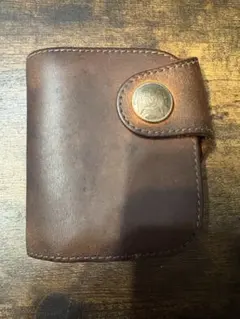 レッドムーン二つ折り財布 レザーのサムネイル