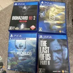 PS4 ゲーム 4本セット