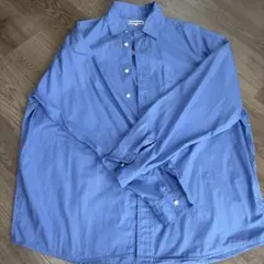CAHLUMN 長袖シャツ ブルー Lサイズ