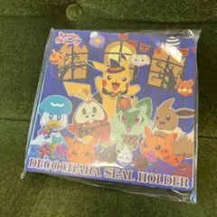 【未開封】ポケモンパン　デコキャラシールホルダー