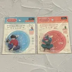 新品 らんま1/2 アクリル カップ麺 ストッパー 早乙女乱馬 らんま 2種類