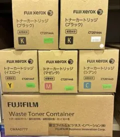 FUJI xerox トナーカートリッジ4色CT200393-396 バラ売り可 - メルカリ