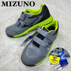 Mizuno 蛍光イエロー 安全靴 ベルクロ - メルカリ