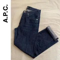 APC アーペーセー ストレートデニム インディゴ 28 赤耳