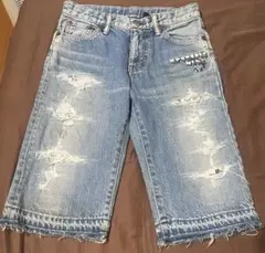 ヒスミニ　デニムパンツ　140 ハーフパンツ