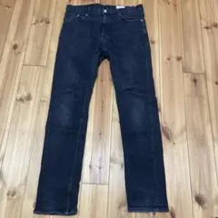 XLARGE ブラックデニム　32インチ