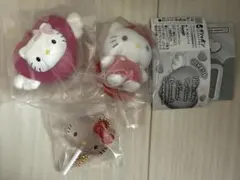 サンリオ　カラフルキャンディチャーム　カラビナ ハローキティ等 3個セット