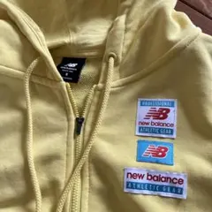 未使用訳あり★ニューバランス　ワッペン付きパーカー　Sサイズ