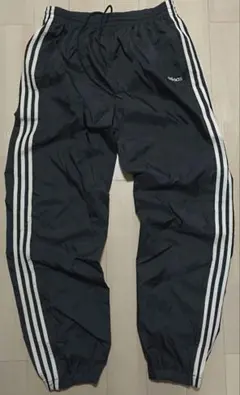90s adidas 三国旗 ナイロンパンツ トラックジャージ