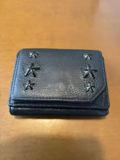 JIMMY CHOO ブラック 三つ折り財布