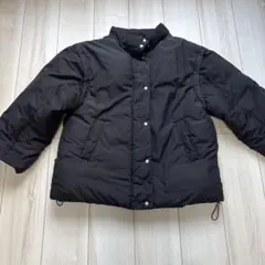 Petit Fleur 2WAY ダウンジャケット ブラック フリーサイズのサムネイル