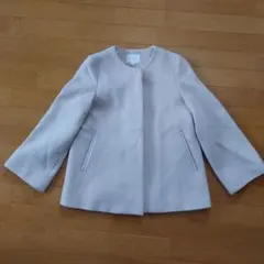 BEAUTY&YOUTH ノーカラージャケット S ベージュ