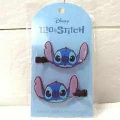 スティッチ ぬいぐるみ ディズニー ヘアピン 髪留め 2点セット ディズニースティッチ ぬいぐるみ ヘアピン ぱっちん 髪どめ